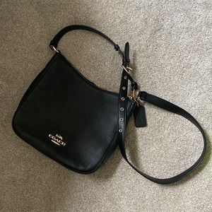 Black barely used Coach Ellie File crossbody